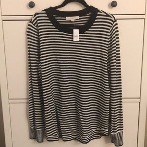 NWT LOFT striped sweater